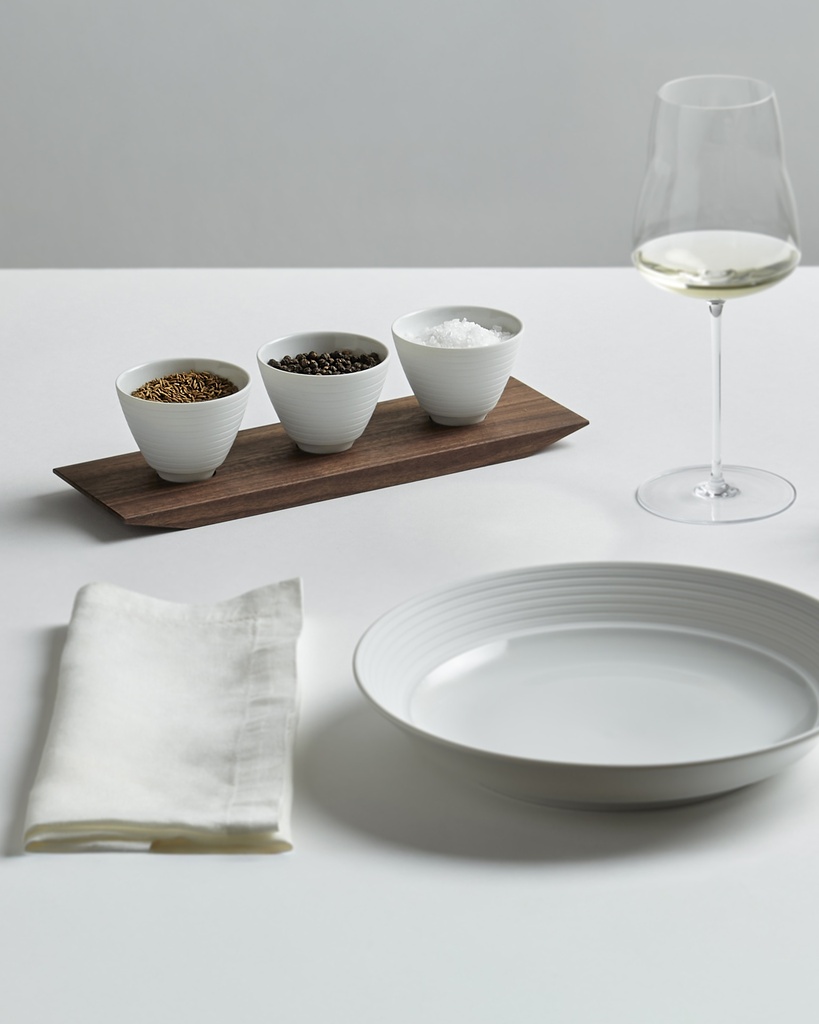 Set of 3 Amuse-Bouche Dishes on Tray