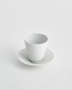 Becher mit Unterteller Ø130