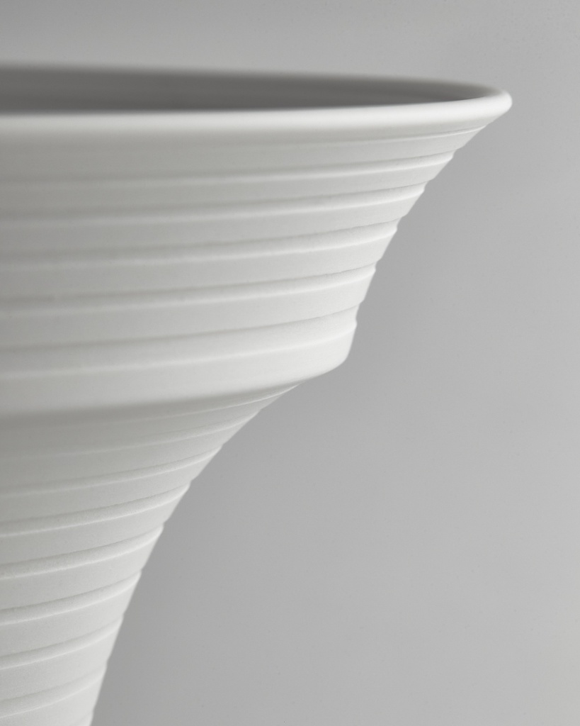 Flache Fußschale, groß