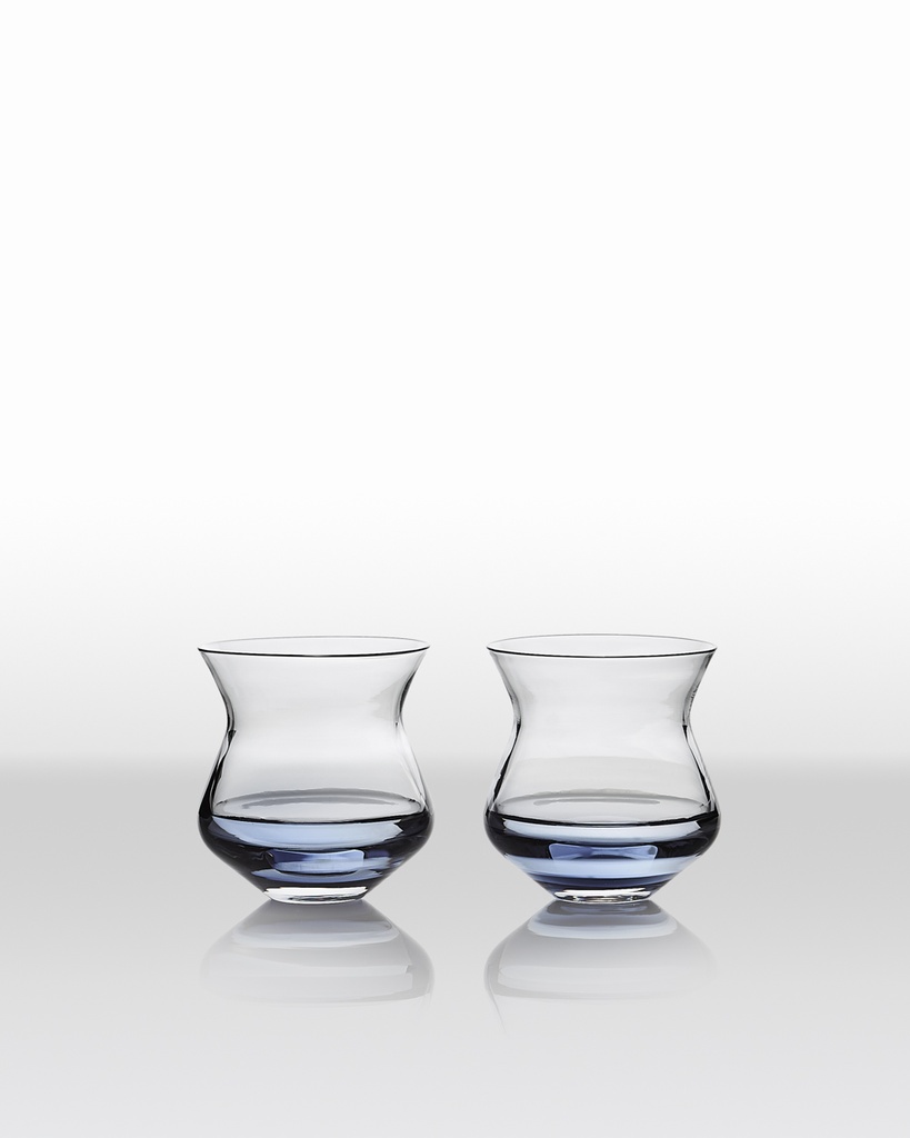 Wasserglas Midnight Blue 2x
