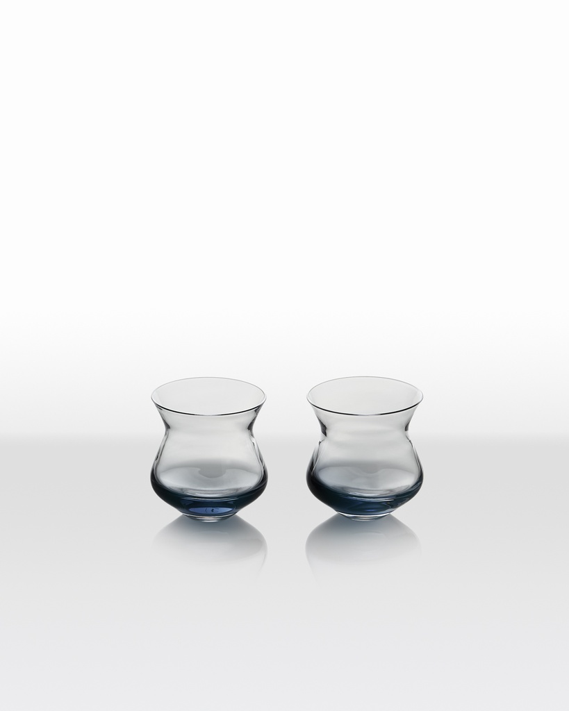 Wasserglas Midnight Blue 2x