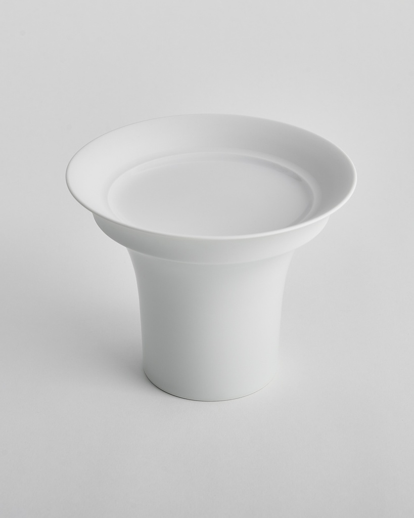 Flache Fußschale, groß