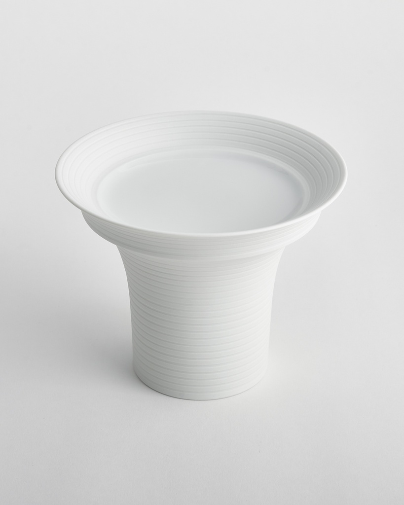 Flache Fußschale, groß