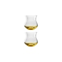 Water Glass Amber 2x
