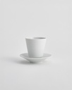 Becher mit Unterteller Ø130