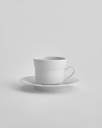 Cappuccino Tasse mit Unterteller Ø165