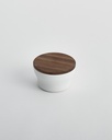 Sugar Bowl, Medium & Walnut Lid