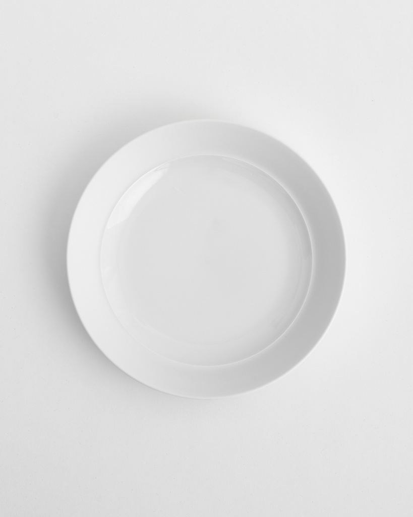 [121_010_00] Shallow Plate, High Rim