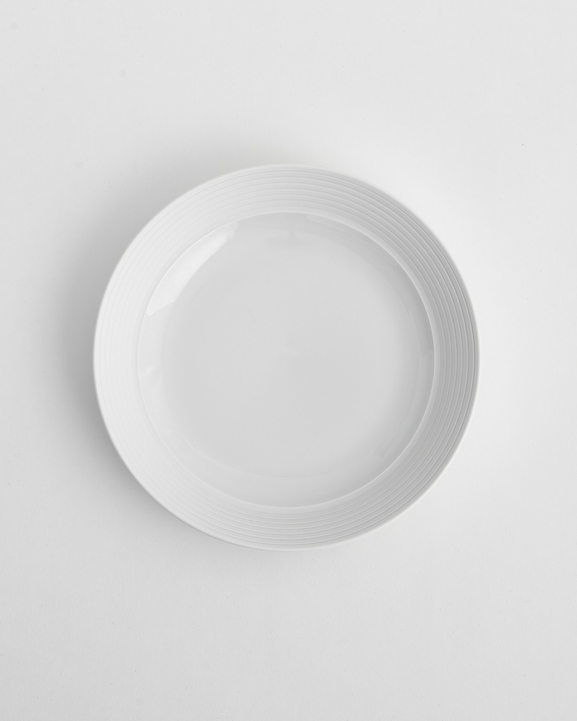 [121_030_00] Shallow Plate, High Rim
