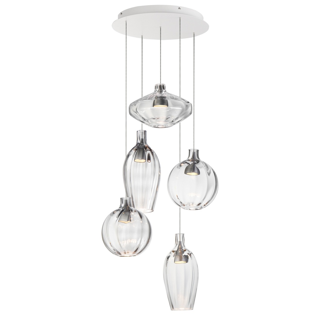 Ray Dance 5-Light LED Multi-Pendant