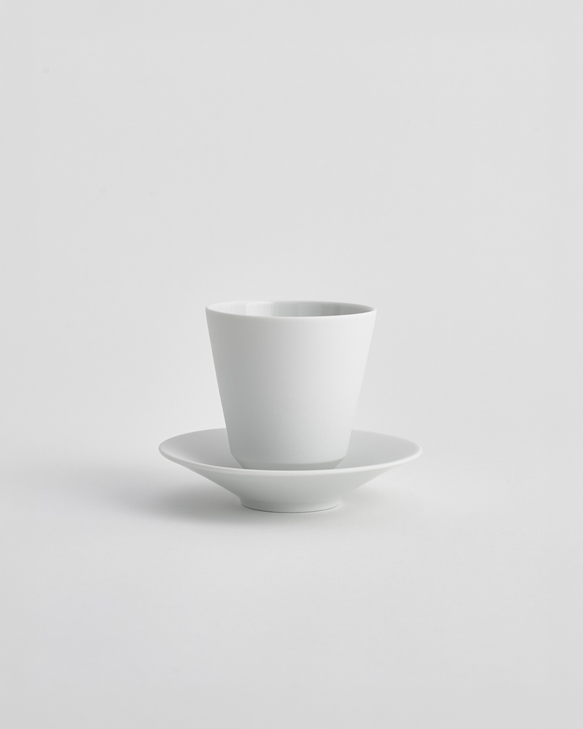 [304_010_20] Becher mit Unterteller Ø130